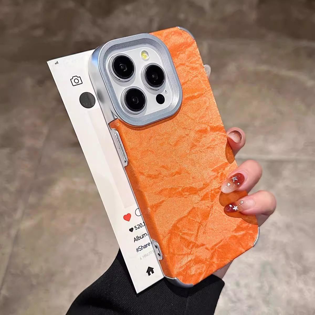 

Applicable To IPhone16PRO Velvet Snow Mountain Pattern Mobile Phone Case Apple 15 Creative High End 14 Drop Protection Case iPhone12proMax