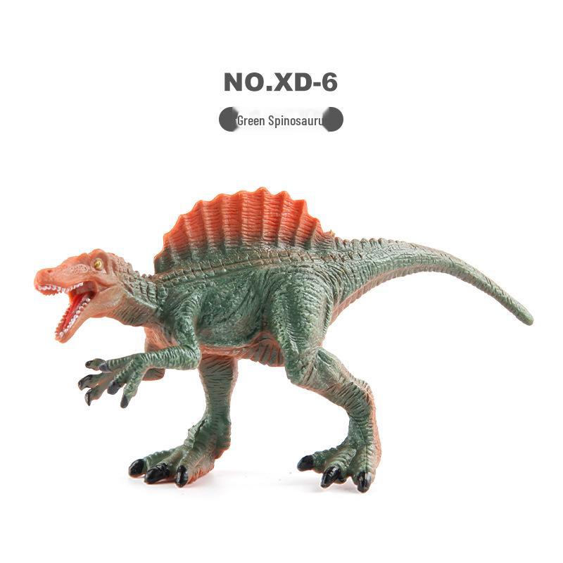 Children's Dinosaur & Animal Figurine Set: Mini Solid Models of Triceratops, Velociraptor, and More