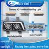 Dual-Lens LED Headlight & Fog Light Assembly for Dongfeng Tianlong KC, Tianjin Jin Second Gen