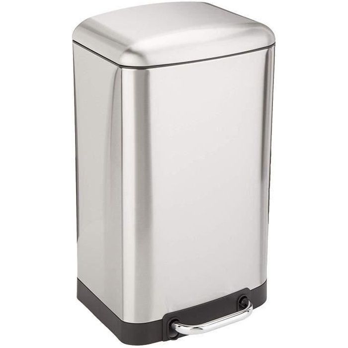 Pedal Kitchen Bin - GREENWICH - 30 L - Brushed Stainless Steel - Kitchen Move