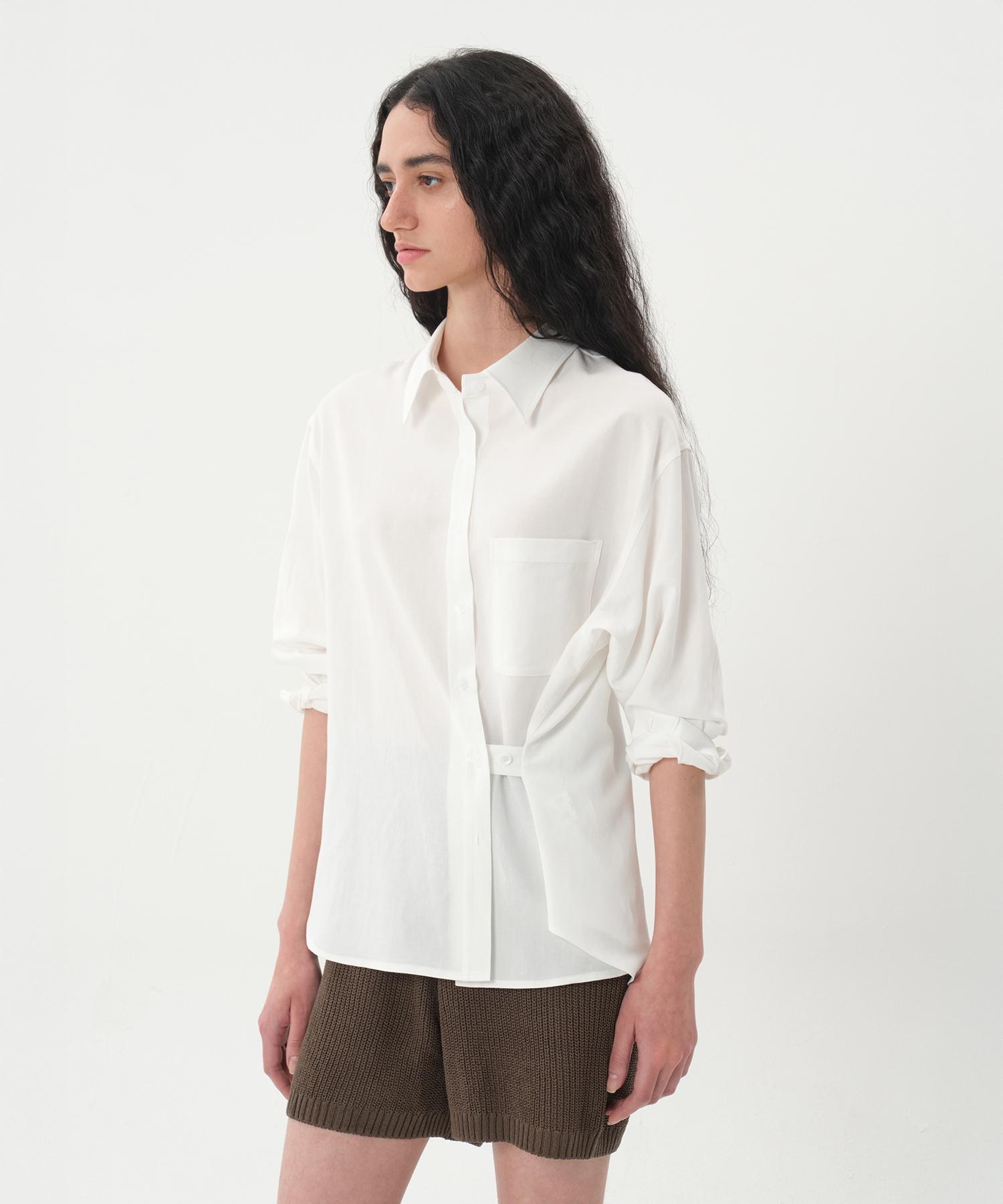 Jun By Jun K Anna Wrap Shirt_White S