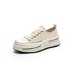 Platform canvas shoes women's spring new fashion versatile casual white shoes women's sports board shoes