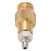 Soda Refill Adapter Machine Maker Brass Connector TR21‑4 Male Thread for Replacement