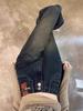 Women's High-Waisted Wide-Leg Jeans: Retro Plus Size, Thickened, Floor-Length for Autumn/Winter 2025