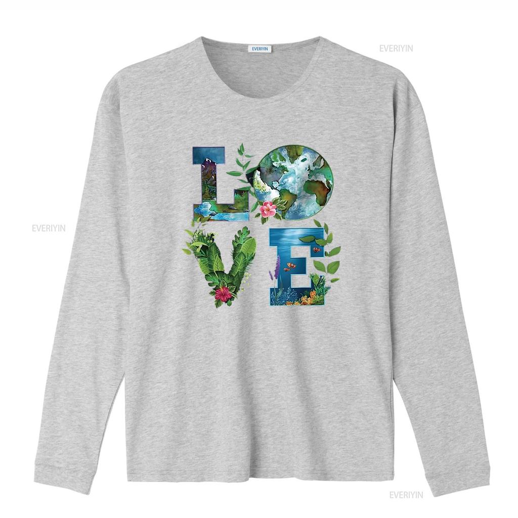 Earth Day Planet Anniversary Everyday T Shirt vintage Washed homme Top For Everyday Wear designer clothes Breathable fashion
