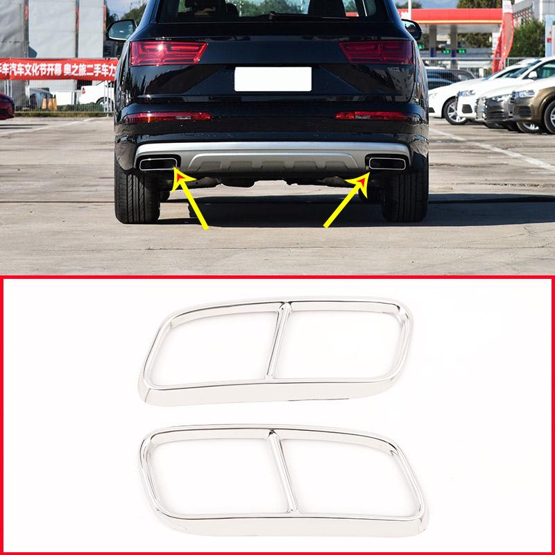 2Pcs black Car Exhaust Muffler Tail Pipe Tip Tailpipe Cover Trim For Q3 2010 2011 2012 2013 2014 2015 2016 2017 2018 2019 2020 2021 2Pcs black Car Exhaust Muffler Tail Pipe Tip Tailpipe Cover Trim For Q3 2010 2011 2012 2013 2014 2015 2016 2017 2018 2019 2020 2021