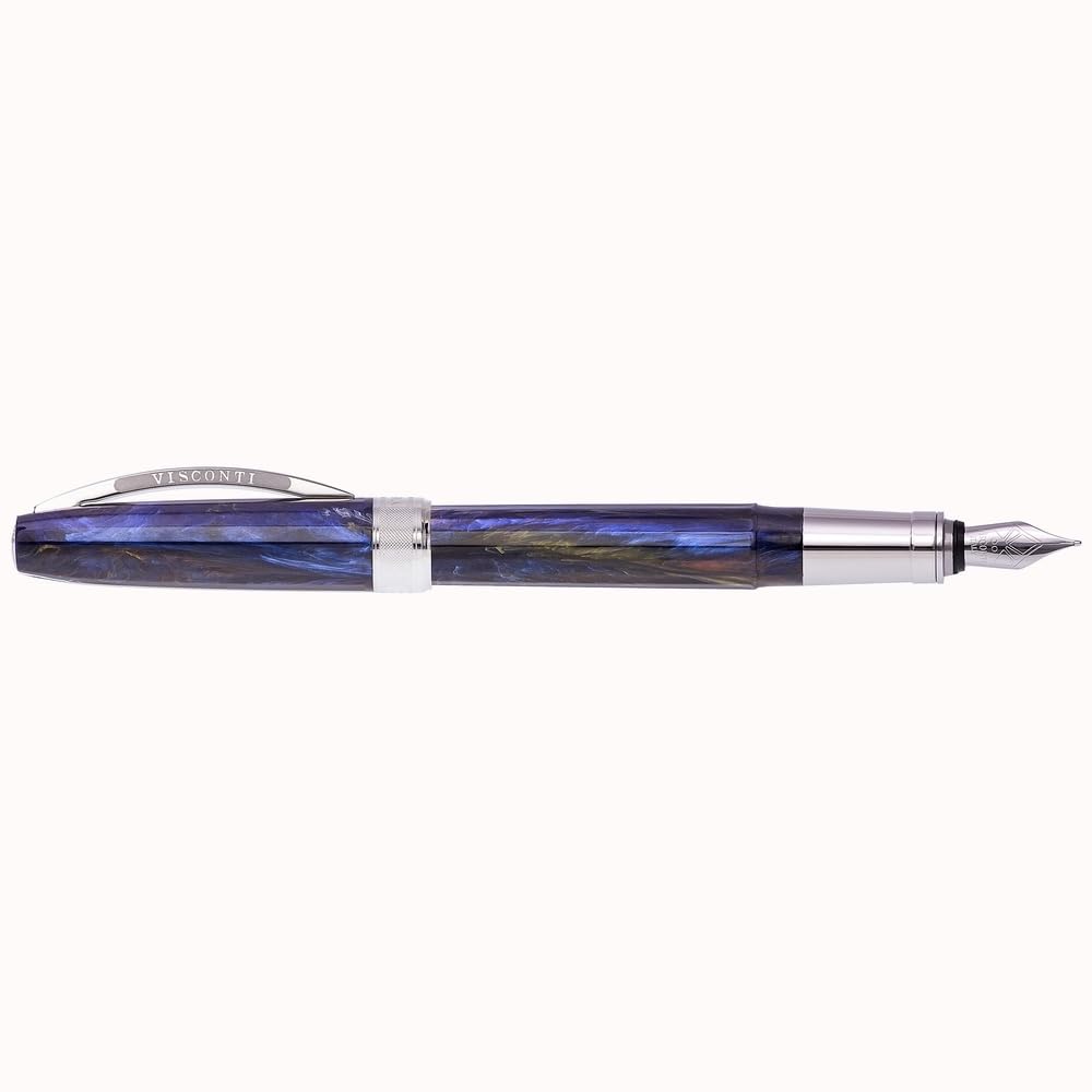 

VISCONTI Van Gogh Starry Night Fountain Indigo Extra Fine EF KP12-04 Pen, Blue, Nib,