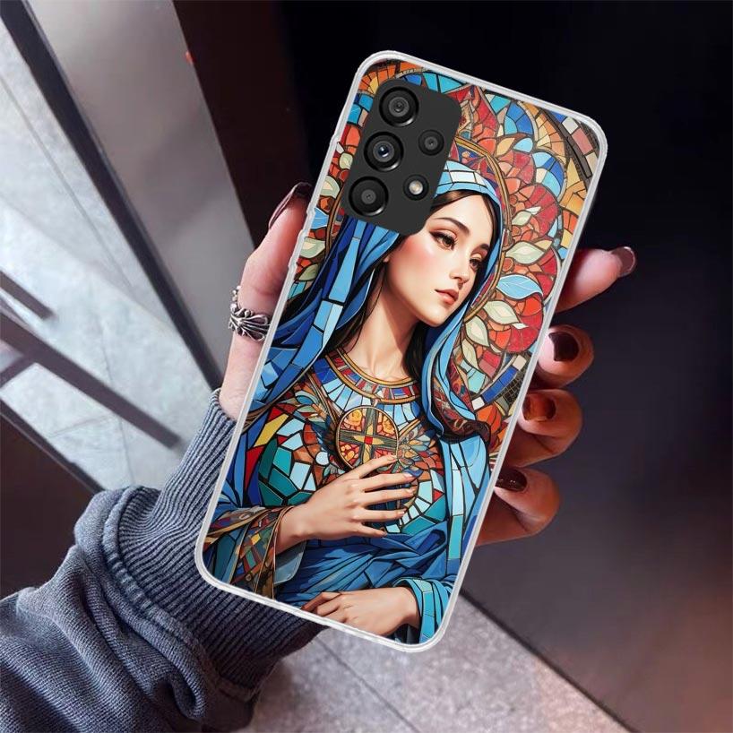 Virgin De Guadalupe Virgen Mary Phone Case For Samsung Galaxy A17 A57 A37 A16 A26 A36 A56 A15 A25 A35 A55 A14 A13 A54 A53 A34 A2