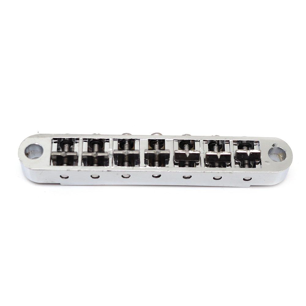 1 Set Tune-O-Matic Brücke und Saitenhalter mit Stiften 7-Saiten-Set Passend für SG LP Epi E-Gitarre