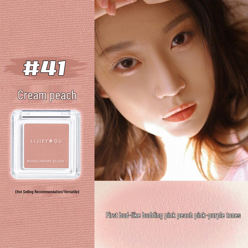 Monochrome Blush & Highlight Cream – Purple, Blue, Peach Matte