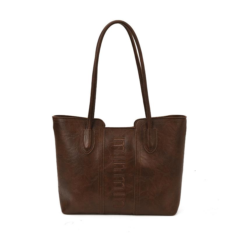 Large-capacity Tote Bag, Women's Fashionable Commuting Single-shoulder Bag, Casual Underarm Women's Bag