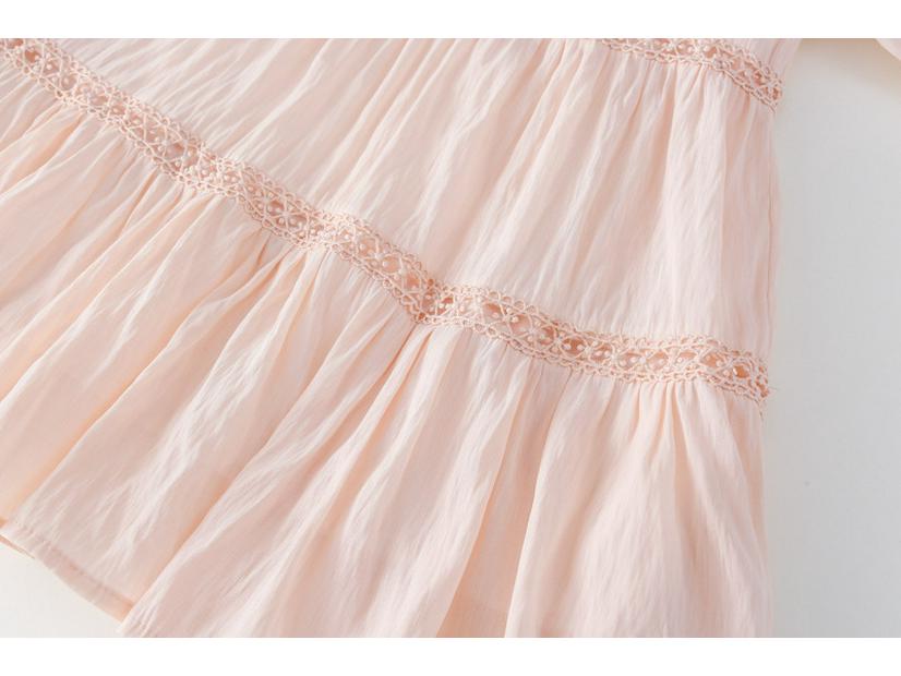 Dziewczęca koronkowa sukienka księżniczki na wiosnę 2025: Słodka długa spódnica dla małych dziewczynek