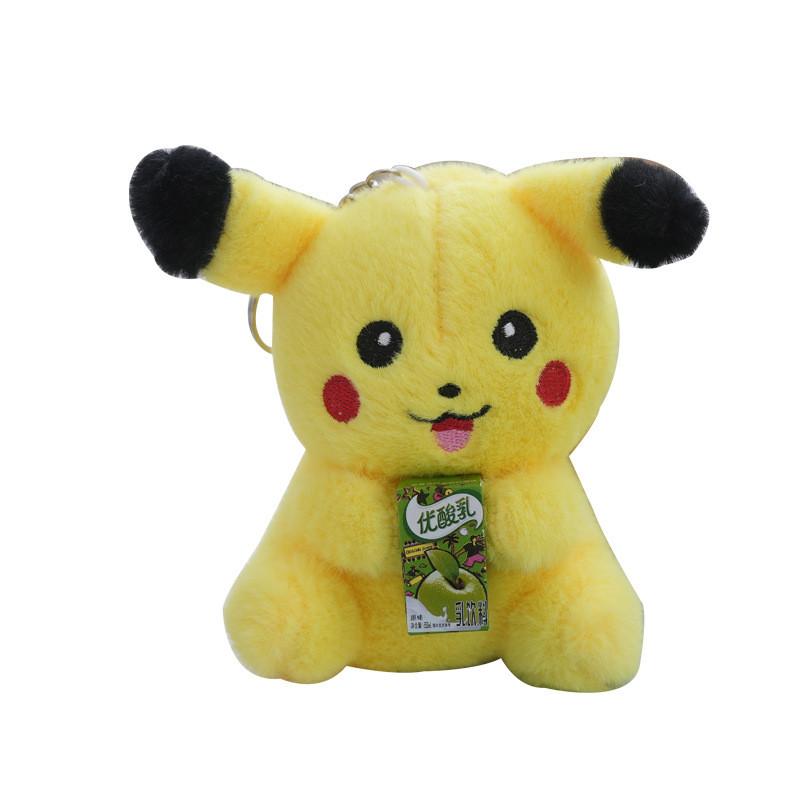 Pikachu Plush Whimsical Hanging Doll 12cm With Adorable Keychain For Kids And Adults