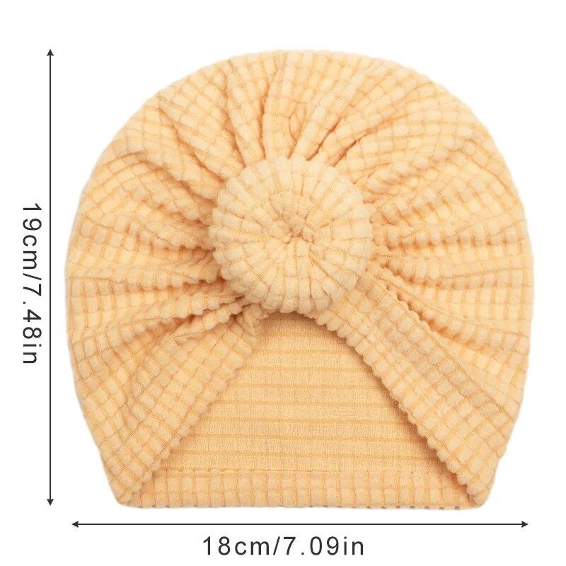 0-2Y Zimní Jarní Dětská čepice pro chlapce Dívky Jednobarevná Čepice Měkká Elastická Sametová čepice pro novorozence Roztomilá zateplená batole Příslušenství pro kojence