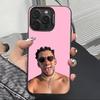 Hot Singer B-Bad Bunny Phone Case For iPhone 17,16,15,14,13,12,11 Plus,Pro Max,XS,Colorful Silver Black Cover