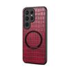 Samsung S25 Edge Crocodile Pattern A05 Magnetic Leather Phone Case S24 FE 23
