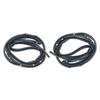 New LH & RH Front Door Molding Seal Weatherstrip for 2006-2011 Honda Civic Sedan