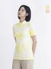 WESTWOOD Women'S Cloud Print Zip Tee_Wo2Wtts334