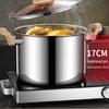 Yingbai 20CM Stainless Steel Rivet-Free Non-Stick Soup Pot