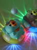 Electric Floating Ball for Kids Elephant Frog Blow Ball Auto Obstacle Avoidance Interactive Musical Toy with LED Light Gifts