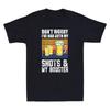 Funny Had My 2 Shots Don't Worry Had Both My Shots Tequila Vintage Men's T-Shirt