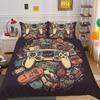 3D Game Console Printing Bedding Set Twin Size Bed Set Cover Children Fashion Design Pillowcase High Quality Bedspread