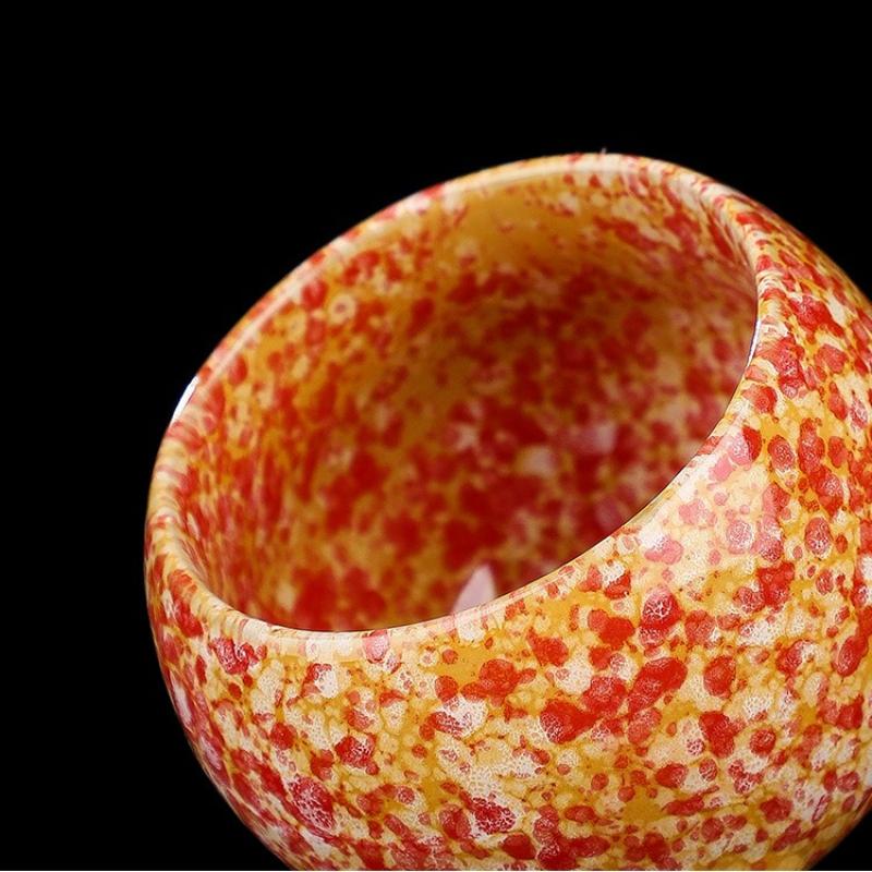 Handmade Ceramic Master Cup Porcelain Teacup Retro Tea Tasting Mug Chinese Kung Fu Gongfu Teaware Set Japanese Drinkware Gift