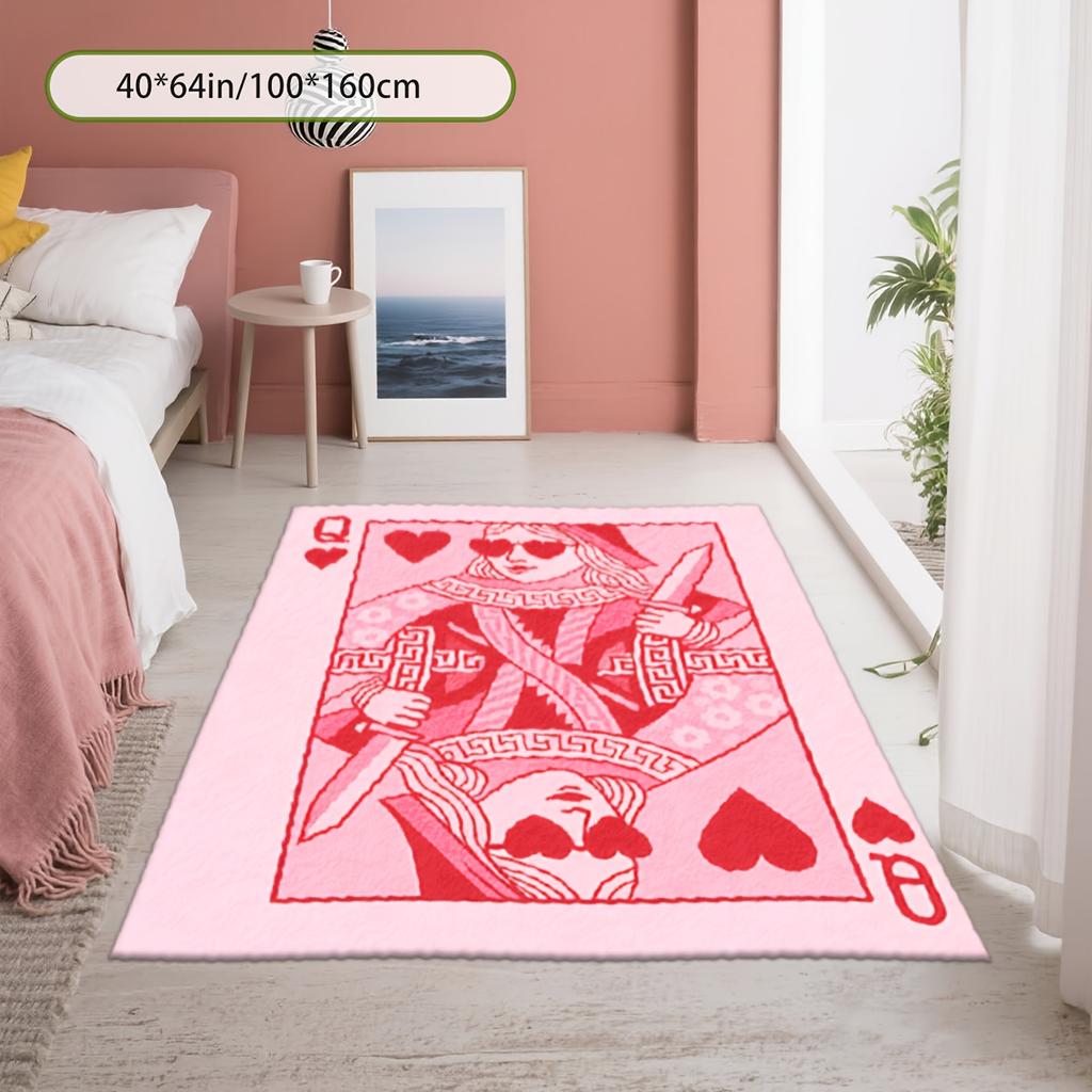 2D Printing Rug Fashion Home Decor, Commercial Decor Carpet, Sofa Cushion Bedroom Rug, Bedside Blanket Door Entrance Mat, Dining Table Carpet