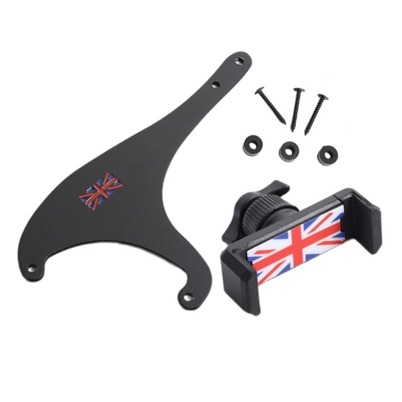 

Aluminum Rotation Phone Bracket Car Dashboard Mounted Mobile Phone Stand Navigation Holder for R55 R56 R57 R61