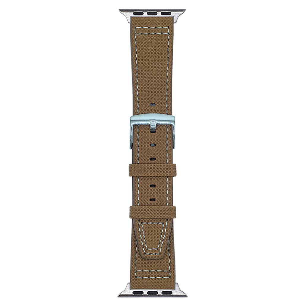 Watch Band for Apple Watch Series 11 10 42mm/9 8 7 41mm/SE3 SE2 SE 6 5 4 40mm/3 2 1 38mm Adjustable Leather Wrist Strap