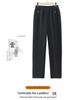 Elastische Bundhose mit geradem Bein für Frauen mittleren Alters und ältere Frauen - Vielseitige Freizeithose mit Taschen für Frühling und Herbst.
