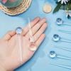 10pcs Clear Christmas Tree Ornaments Waterdrop Hanging Decorations  Party Backdrop Decor