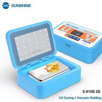 SUNSHINE S-918B Plus UV Curing Vacuum Laminating OCA Film Machine For Mobile Phones LCD Touch Straight Curved Screen Repair Tool 110V US