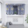 Universal Student Bed Curtain Private Area Protection Bunk Curtain for Dorm Easy Install Non-fading Shaded Curtain for School
