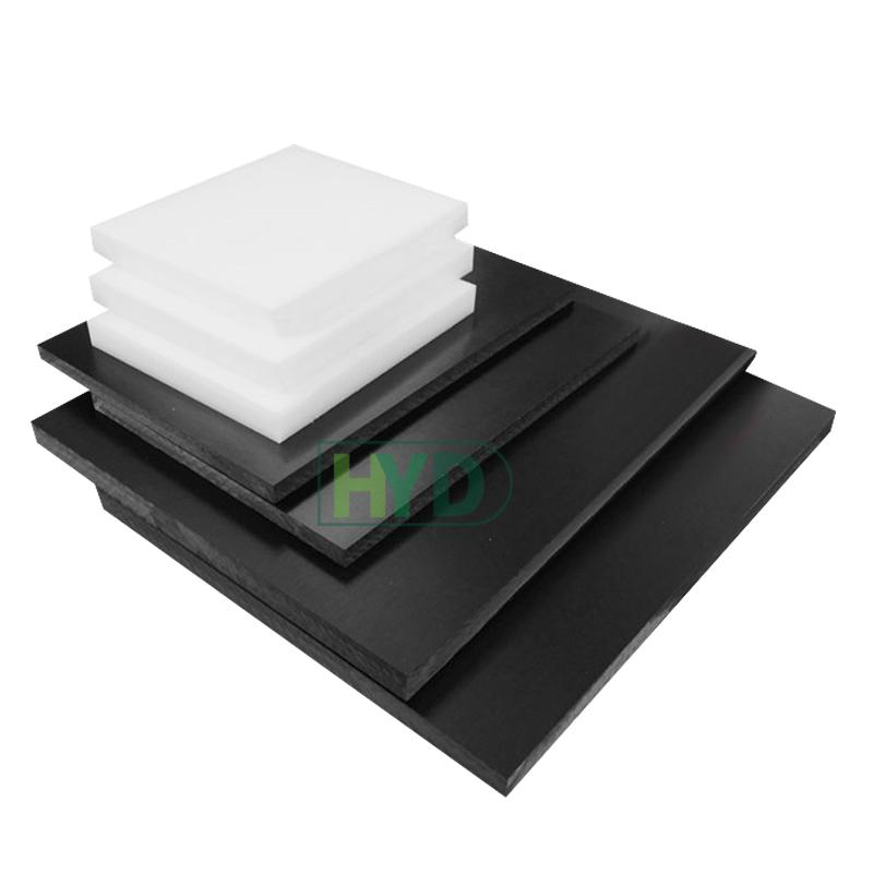 New Black Teflon Graphite Sheet: Long, Square Block for Cutting and Processing