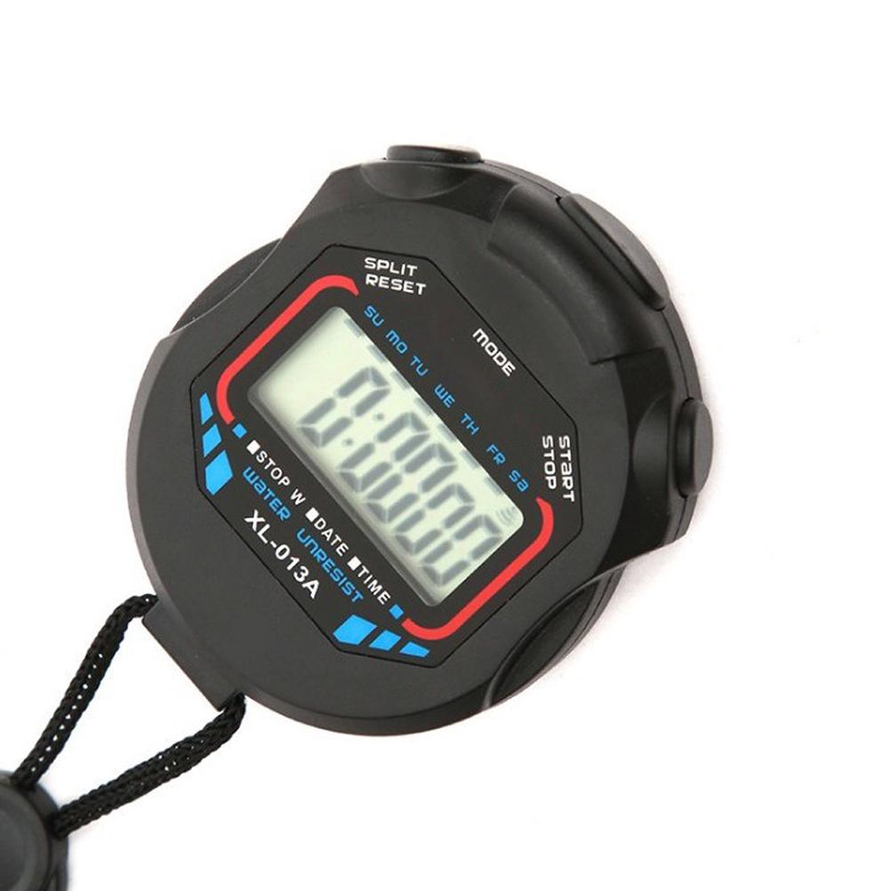 Stopwatch Timer Sports Stopwatch with Countdown Timer Calendar Waterproof Shockproof Stopwatch for