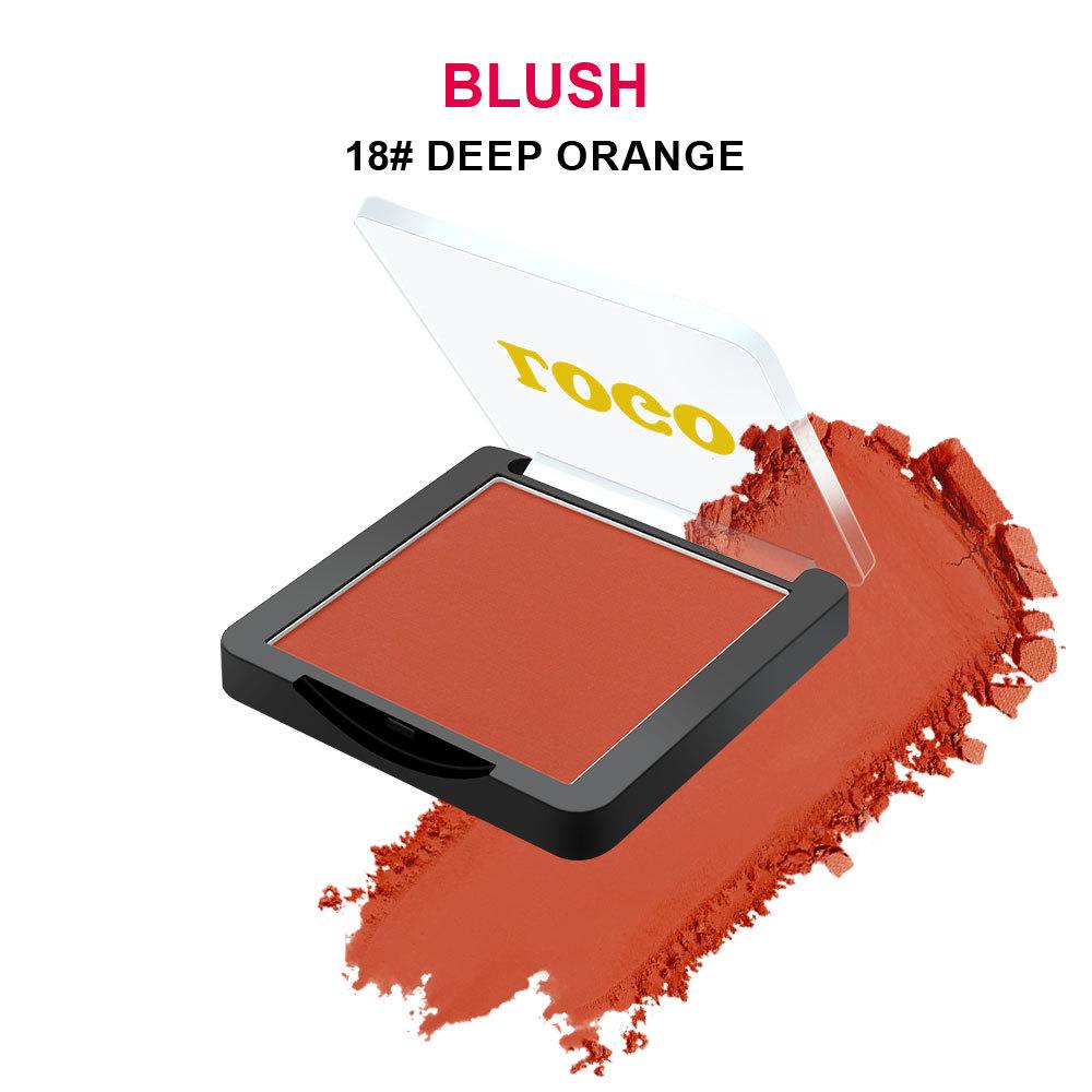 Versatile Matte Blush Palette: Low-Saturation, Single-Color Option
