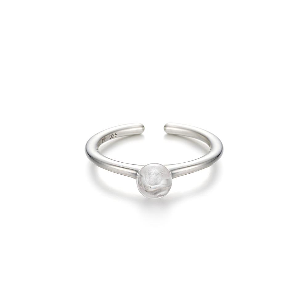 Paigeflynn [Silver 925] Bubble Dew Goot Open Ring