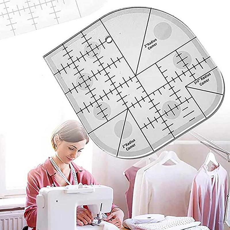 Curved Corner Cutter Ruler ewing Quilt Ruler Sewing Patchwork Ruler Sewing Template Patchwork Tools Handmade DIY Supplies