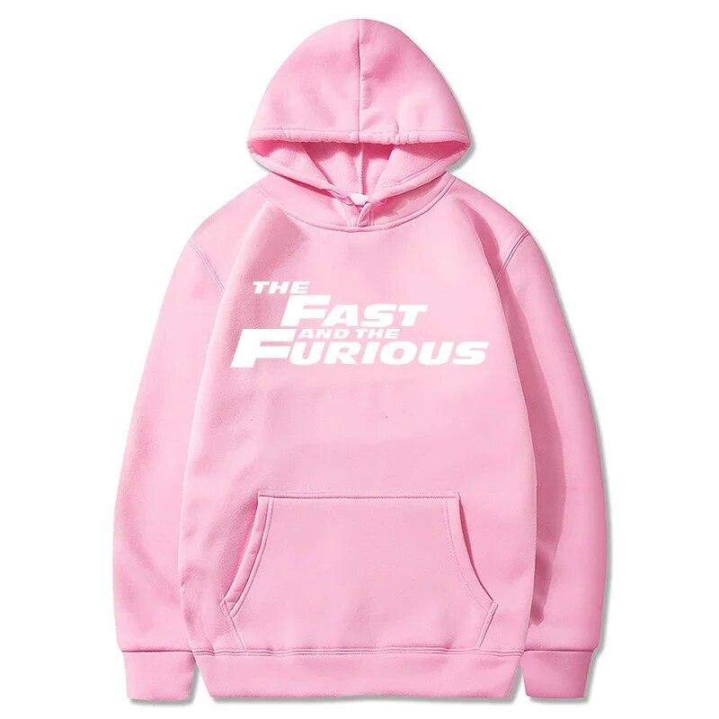 The Furious Hoodies  Women Hoodie Fashion Letter Graphic Printed Sweatshirts Women Causal Harajuku Streetwear