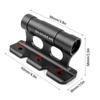 Bike Front Fork Mount with 4 Sizes Adapter Quick Release Fork Mount Bicycle Carrier Bicycle Front