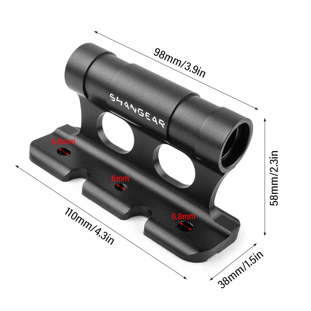 Bike Front Fork Mount with 4 Sizes Adapter Quick Release Fork Mount Bicycle Carrier Bicycle Front