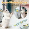 1pc Cat Track Toy with Suction Cups, Window Sill Bell Ball Wave Roller, Battery-Free, All Cats Scratching Fun