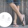 1 Pair Transparent Gel Shoes Foot Pads Anti-skid Wear Resistant Slippers Cushion Shoe-pad Footwear Comfortable Insole