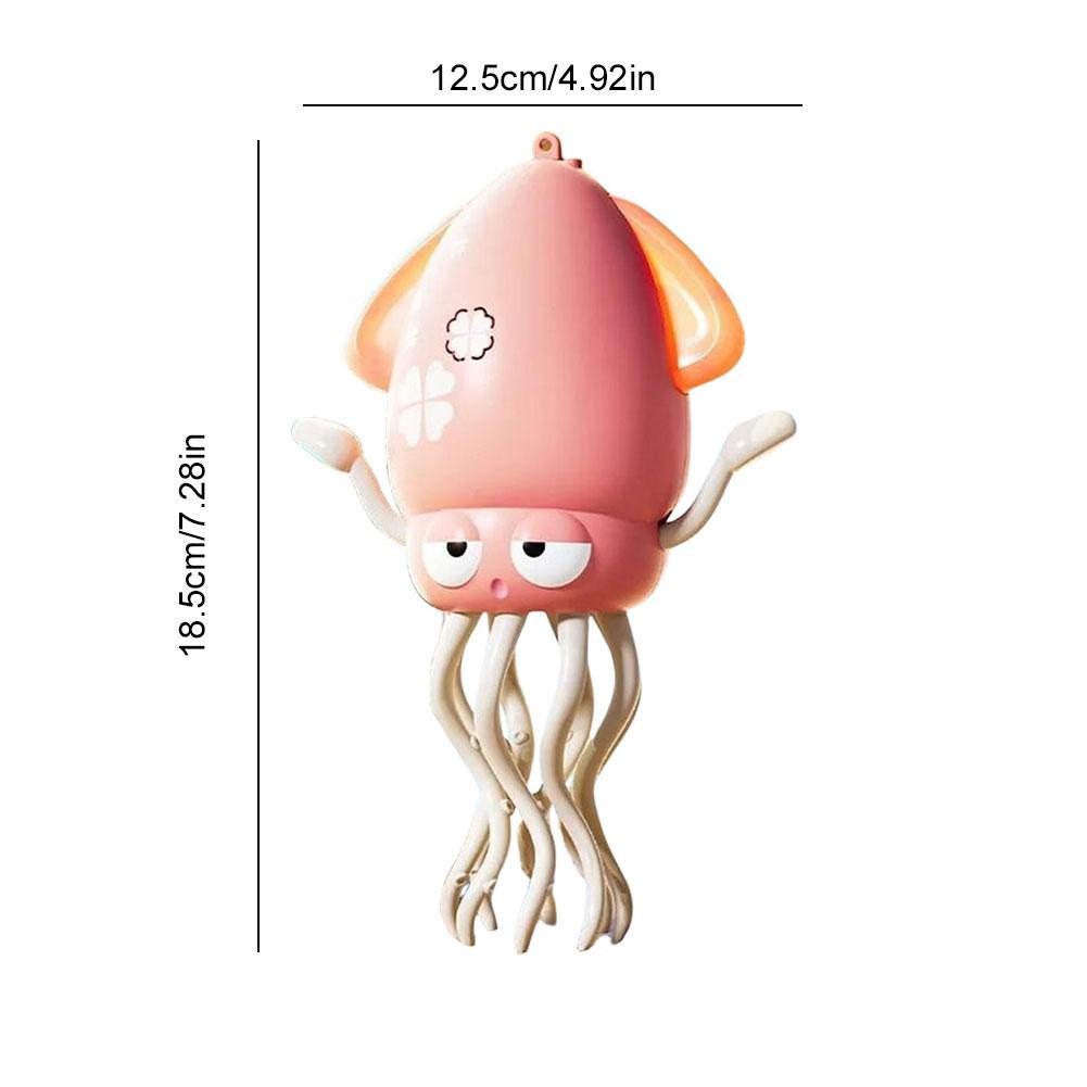 1/2PCS Electric Dancing Octopus Cartoon Toys Anti-stress Luminous Music Dancing Octopus Electronic Pet Toys Decor Ornaments