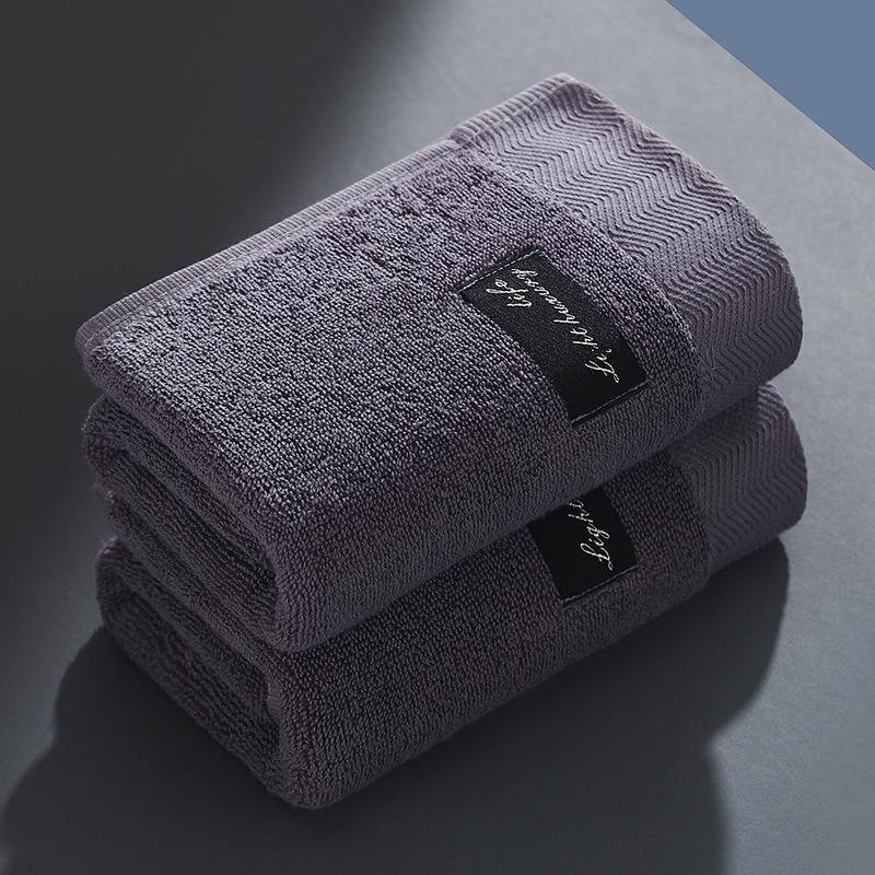 100% A-Grade Antibacterial Cotton Bath Towel - Thick, Soft, Absorbent, Quick-Drying, Adult Size Washcloth