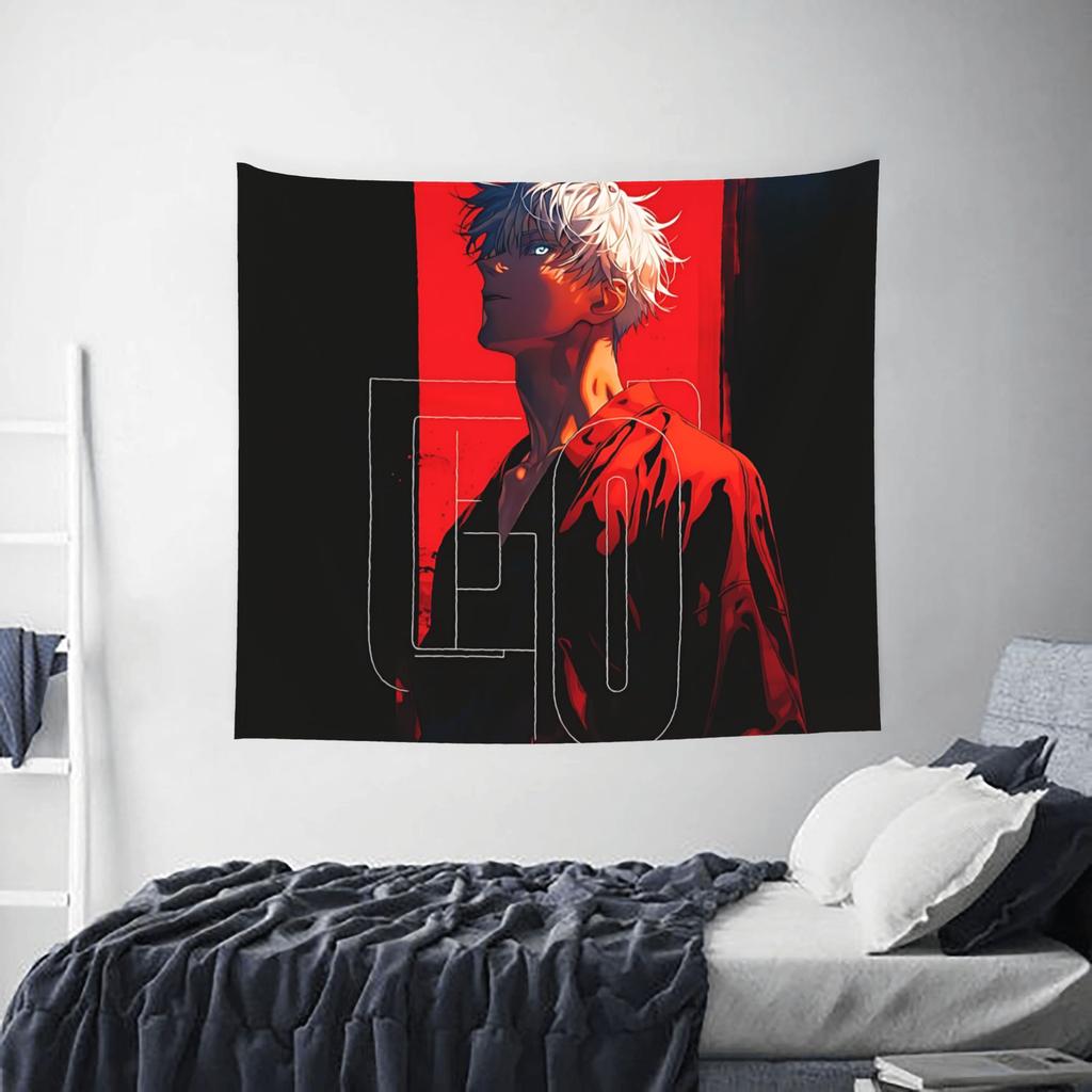 Jujutsu Kaisen Cutecore Tapestry funko Wall Hanging Blanket Tapestry Home Decor Items Wall Decorations