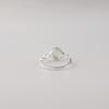 Green Amethyst Gemstone 925 Sterling Silver Jewelry Promise Ring Gift For Love CZR-16-12