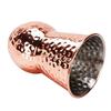 304 Stainless Steel Hammered Drinking Cup Copper Plated Insulated Cocktail Cup  Home
