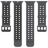 Pulseira Esportiva de Silicone Oceano Para Apple Watch Ultra 2 49mm Série 10 9 8 7 6 5 4 3 SE 46mm 45mm 44mm 42mm Pulseira de Duas Cores